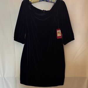 Vince Camuto Midnight Blue Mini Dress